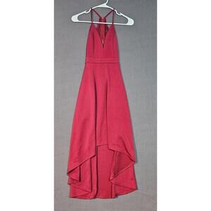 Charlotte Russe Burgundy High Low Dress size XS